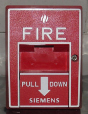 SIEMENS HMS-S 500-033200 PULL STATION (YES! THAT CLEAN AND NO PAINT ON THEM!) - Fire Alarm Part