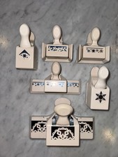 Martha Stewart Crafts Winter Snowflake Paper Punches Border, Corner, Around Page