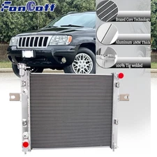 3-Row Aluminum Radiator for 1999-2004 2001 Jeep Grand Cherokee 4.0L L6