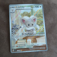 The Pokémon Company Cinccino 153/086 Sv: Black Bolt Illustration Rare Holo (EN) on eBay