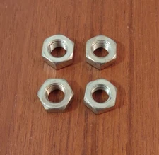 New Old Stock Bicycle Wald Hub Axle Nuts 24t 3/8 in 2x Pair 