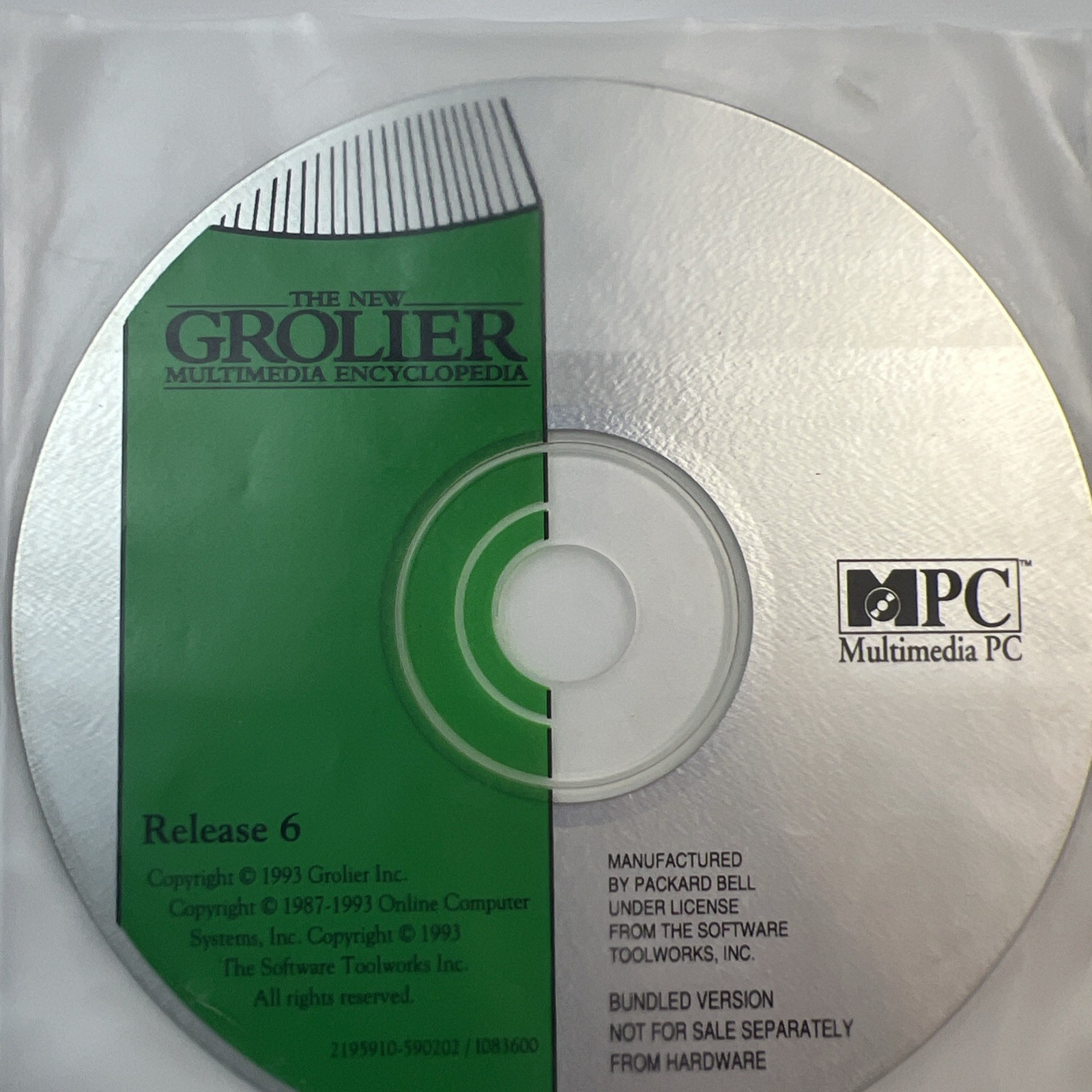 Packard Bell CD Collection Vintage 14 CDs With Box and Sleeves Appears Unused