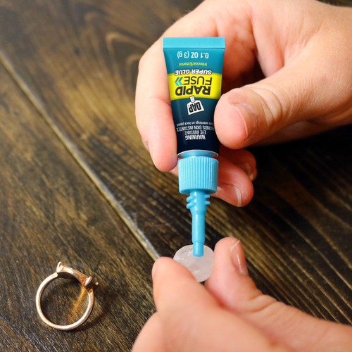 DAP RapidFuse Super Glue: 0.56 oz. / Brush Applicator (Clear) - Picture 4 of 9