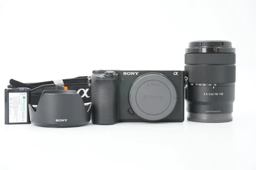 Sony Alpha A6500 24.2 MP Digital Camera with 18-135mm Zoom Lens