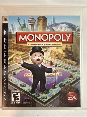 Monopoly (Sony PlayStation 3, PS3) Tested Complete 