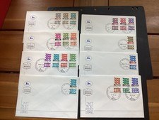 ICOLLECTZONE Israel 757-69, 784-6, 807-8 Set First Day Covers FDC  (D400-953)