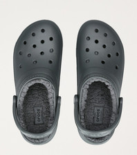 Zoccolo Crocs Classic foderato grigio - TUTTE LE TAGLIE - nuovo - 100% originale - prezzo consigliato £ 60