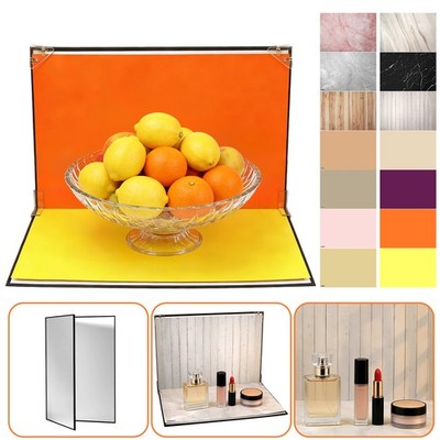 12-22pc Photography Background Paper Photo Prop Backdrop Board For Small Product