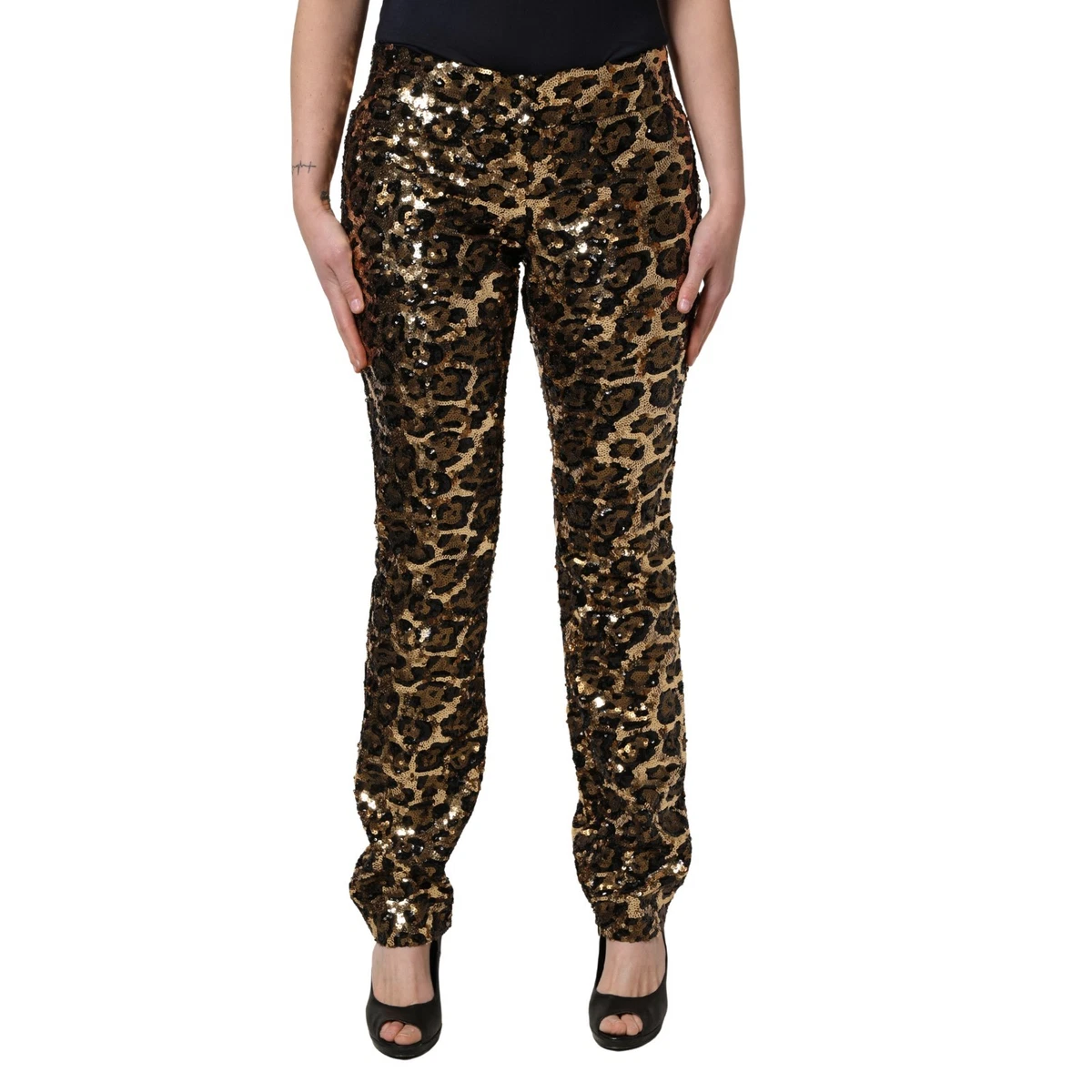 Dolce&Gabbana Gold Pants for Women for sale | eBay