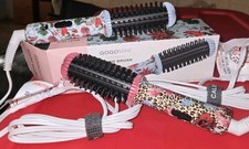 2 BRAND NEW Calista Floral   GoGo Mini 2.0 Round Brush Hair Styling Tools Tested