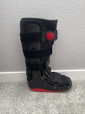 Xcel Trax Tall Ankle Leg Walking Boot Brace Large