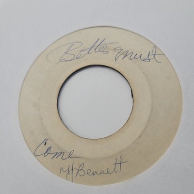 Delroy Wilson Better Must Come White Label Dyna 45 REGGAE JAMAICA SINGLE SKA 