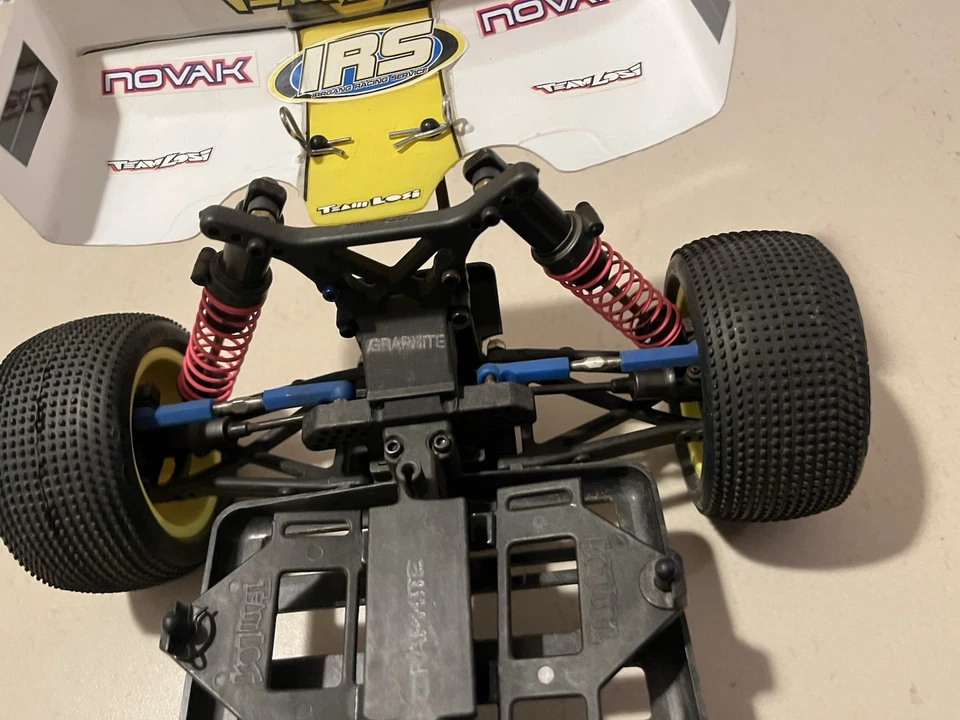 Vintage Team Losi XX4 4wd Buggy Many Graphite Options Lusnford Mip Rpm - Photo 4/4