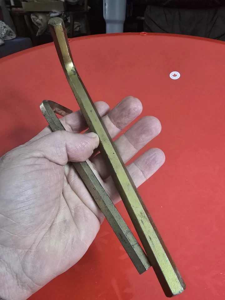 Vintage Snap On 10mm and 12mm L Shape Allen Key set made in USA Snap-on 10 mm 12 - Image 2 of 4