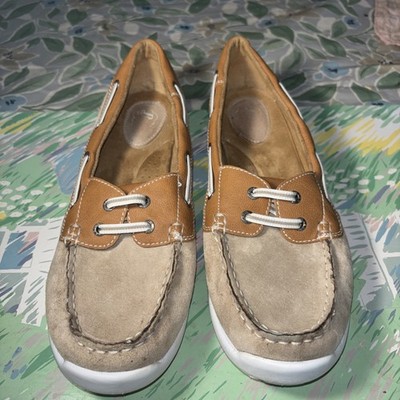G.H BASS & CO. BASS-STERN SP19 Two Tone Leather Size 10 M Slip On Shoes