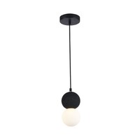 Pendelleuchte HäNgelampe Wohnzimmerlampe Esszimmer Schwarz Marmor H 120 Cm