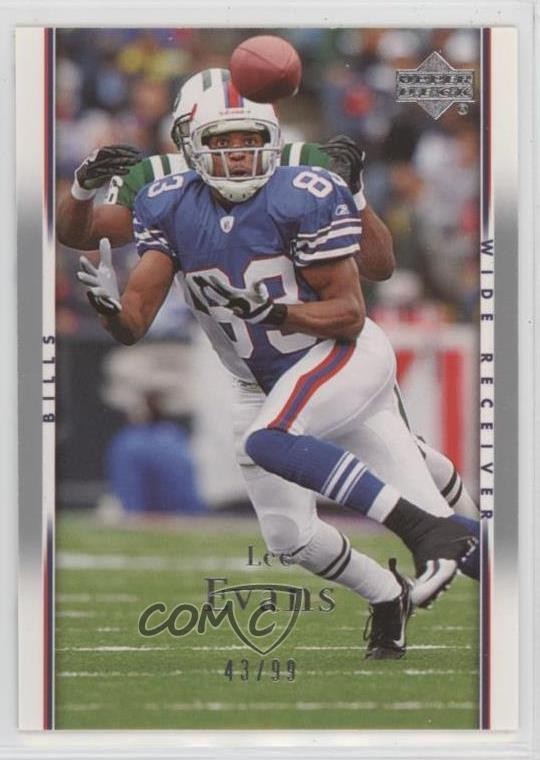 2007 Upper Deck Silver /99 Lee Evans #20 3gb