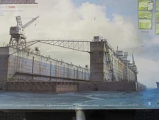Takom 1/350th Scale USS ABSD-1 Large Auxiliary Floating Dry Dock Kit No. 6006