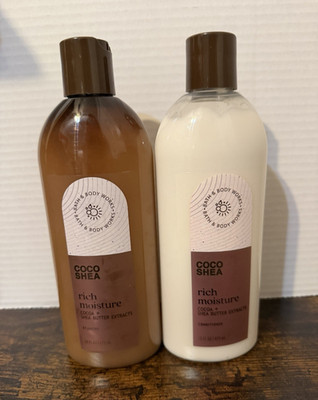 Bath & Body Works Coco Shea Rich Moisturizing Shampoo & Conditioner Set New