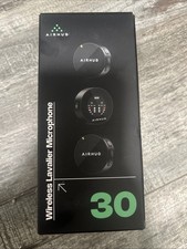 Wireless Lavalier Microphone Ai Noise Cancelling Cordless Recording Mic With 2 L