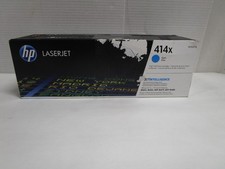 HP 414X W2021X Original High Yield Cyan Toner Cartridge NEW SEALED BOX FREE SHIP