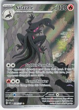 salazzle pokemon card CardSALAZZLE-(744/742) (MC) Japanese Single  Fandom Tokyo [Fire][Fire] Heat Blast 110 Pokmon Salazzle GX SM63 |