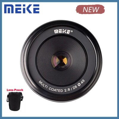 Meike 28mm APS-C Large Aperture Manual Focus LensFor Sony E