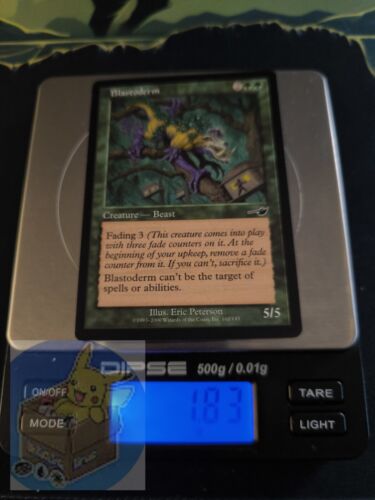Tarjeta Og Mtg Blastoderm 🇬🇧 Nm Nemesis Magic The Gathering Green Cant Be Target - Imagen 3 de 5