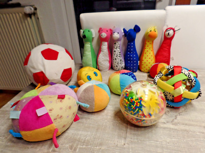16 Teile Babyspielzeug Bälle Kegelspiel