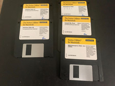 SYMANTEC Norton Utilities for Macintosh V3.2  NDD Emergency Disk V3.8; 5 Disks
