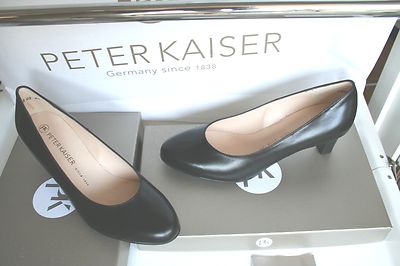 PETER KAISER  Gr 4 1/2=37,5  Neu schwarz  feines echtes Leder