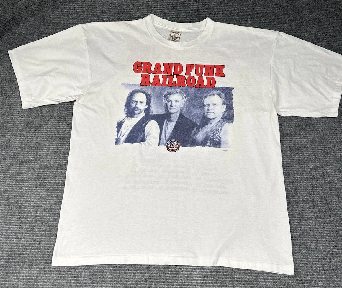 Preços baixos em Grand Funk international GmbH Camisa Ferrovia