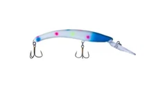 Reef Runner 800 Series Deep Diver - Glow Blue Wonderbread - Walleye Crankbait