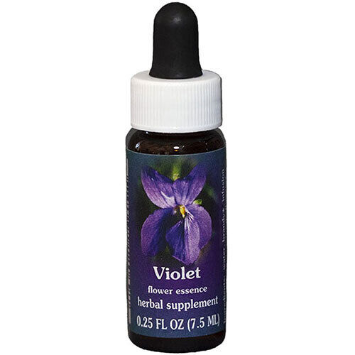 Violet Dropper 0.25 oz By Flower Essence Services - Picture 1 of 1