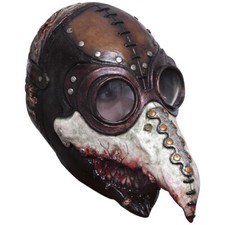 Ghoulish Productions Bloody Dr. Pest Latex Face Mask Horror Halloween Cosplay
