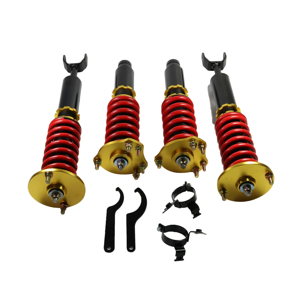 Enrolladores ajustables en altura para Honda Prelude 1992-2001 amortiguadores reductores puntales Foto 2 de 4