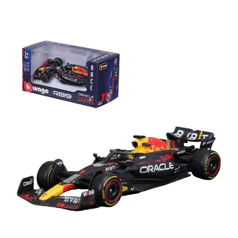 BBURAGO 1:43 2023 Red Bull RB19 FORMULA F1 Max Verstappen Model CAR #1