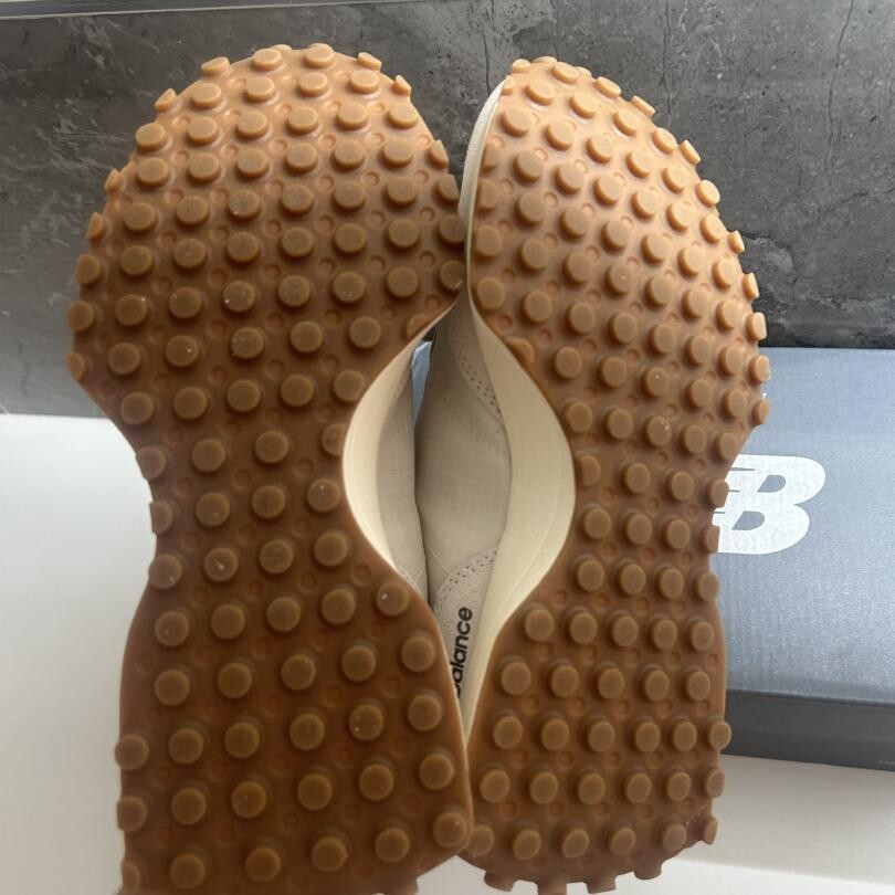 New Balance 327 Off White Leopard print Moonbeam Trainers UK 4 4.5 5 5.