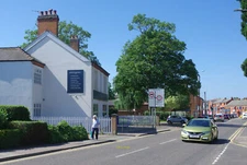Photo 12x8 Melton Road Syston Looking towards the centre of this Leicester c2020