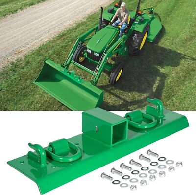 For John Deere 1025R Compact Tractor Bolt on Grab Hooks & D Rngs & 2 For John Deere 1025R Compact Tractor Bolt on Grab Hooks & D Rngs & 2