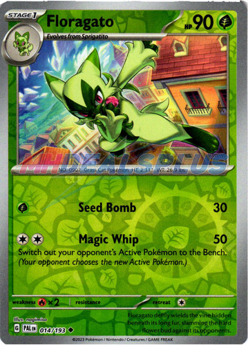 Floragato 197/193 Sv02: Paldea Evolved Holo