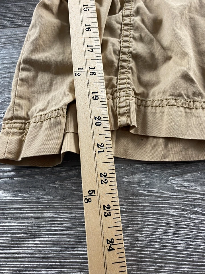 Mudd Junior Para Mujer Cremallera Completa Cintura Cintada Camisa Chaqueta Caqui Talla XL Y2K Foto 4 de 4