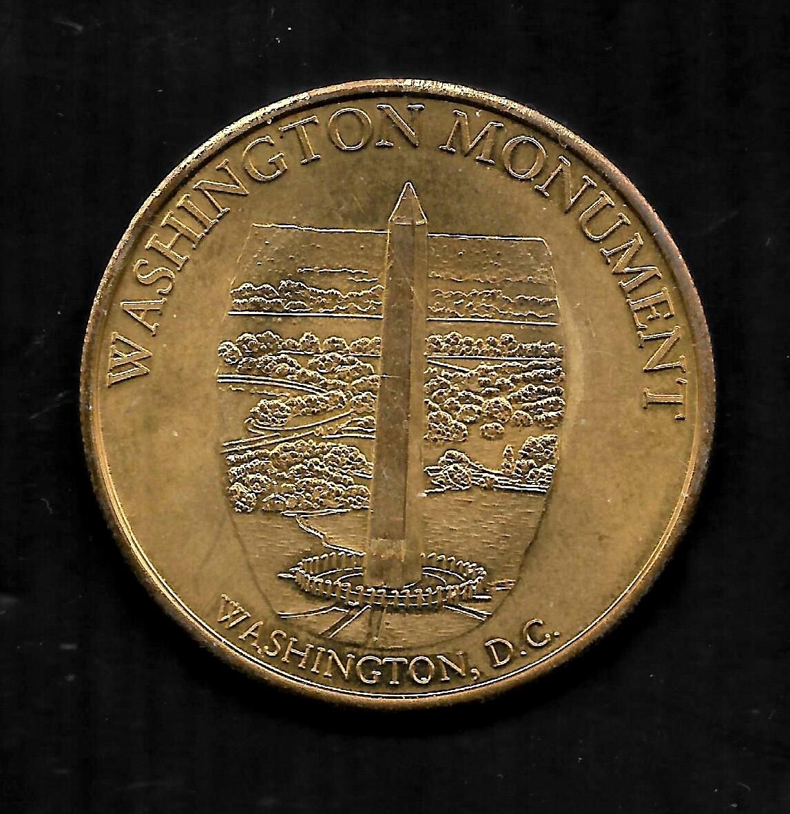 e Washington 記念メダル USA PRESIDENT 1953-1960 DWIGHT EISENHOWER & WASHINGTON MONUMENT