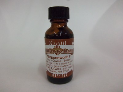 Milligan Brand Lures ''Steppenwolfe ll'' Lure 1 Oz Traps Trapping Bait Coyote Fox