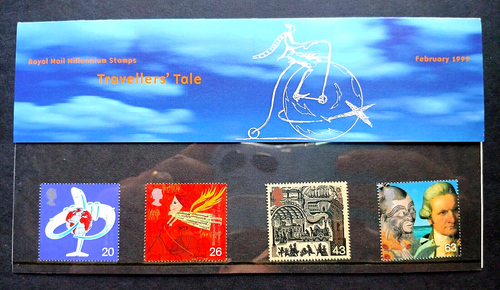 Great Britain GB UK - "MILLENNIUM STAMPS" Set of 12 Presentation Packs 1999 - Picture 4 of 24