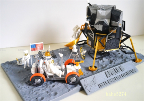 Apollo 11 modulo lunare Apollo 1/72 1/48 scala 1/48 giocattolo scena modello astronauta - Foto 11 di 31
