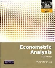 ECONOMETRIC ANALYSIS By William H. Greene *Excellent Condition*