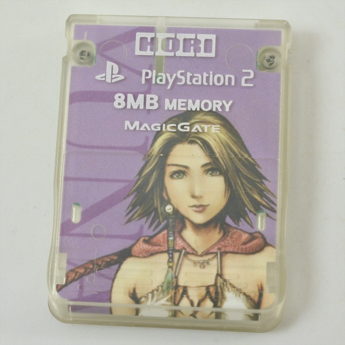 PS2 Playstation 2 Memory Card FINAL FANTASY X-2 Yuna with