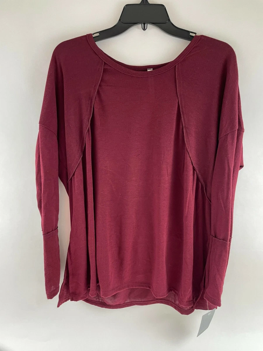 Maroon hotsell pullover women's