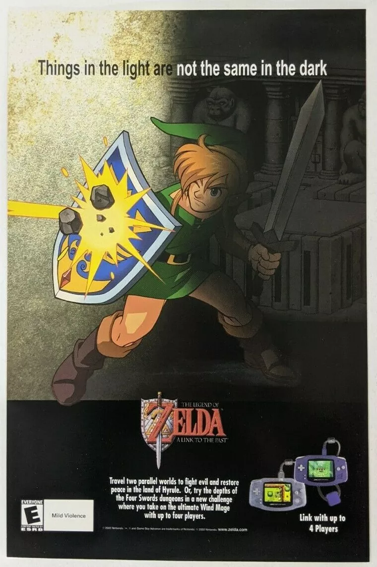  The Legend of Zelda: A Link to the Past (Includes Four Swords  Adventure) : Unknown: Video Games